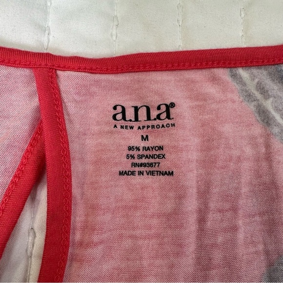 a.n.a Maxi Slip Dress Women’s M Sleeveless Paisley Strech - Picture 8 of 10